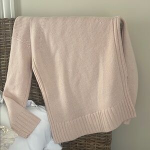 Everlane Pink Crew Neck Sweater